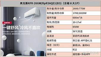 奥克斯热霸空调型号_奥克斯热霸空调型号大全